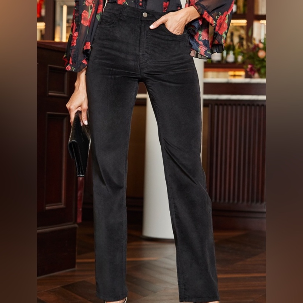 Parasuco Velour Pants – Size 26 – Made in Italy – Limited Edition – NWT